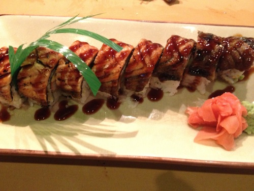 Sushi House - Black Dragon Roll